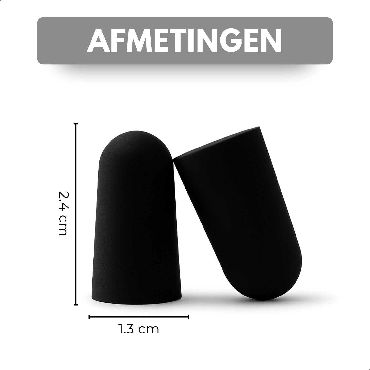 Boncy® Slaapoordoppen | 50 Stuks | Zwart