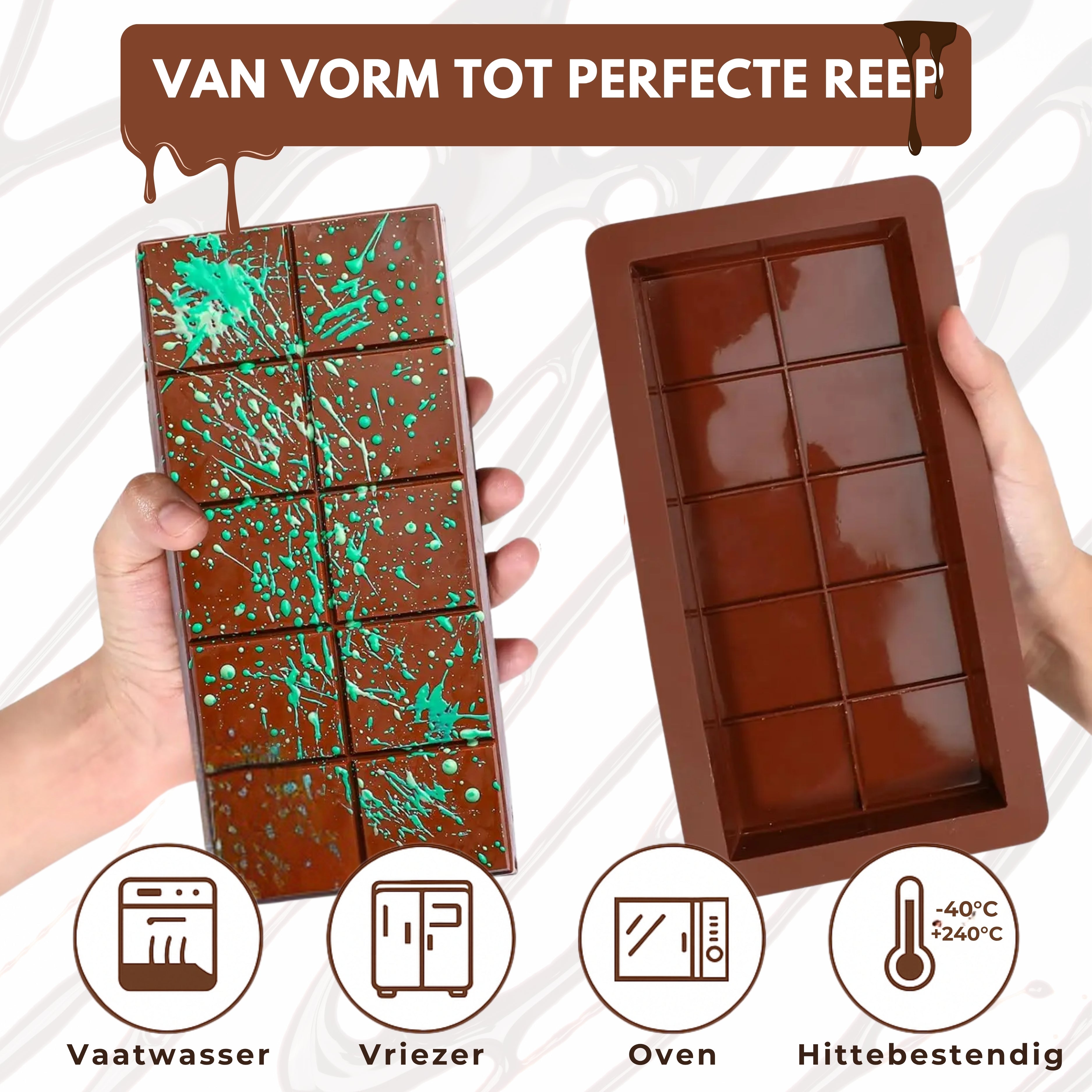 Boncy® Chocolade Mal | Grote Repen