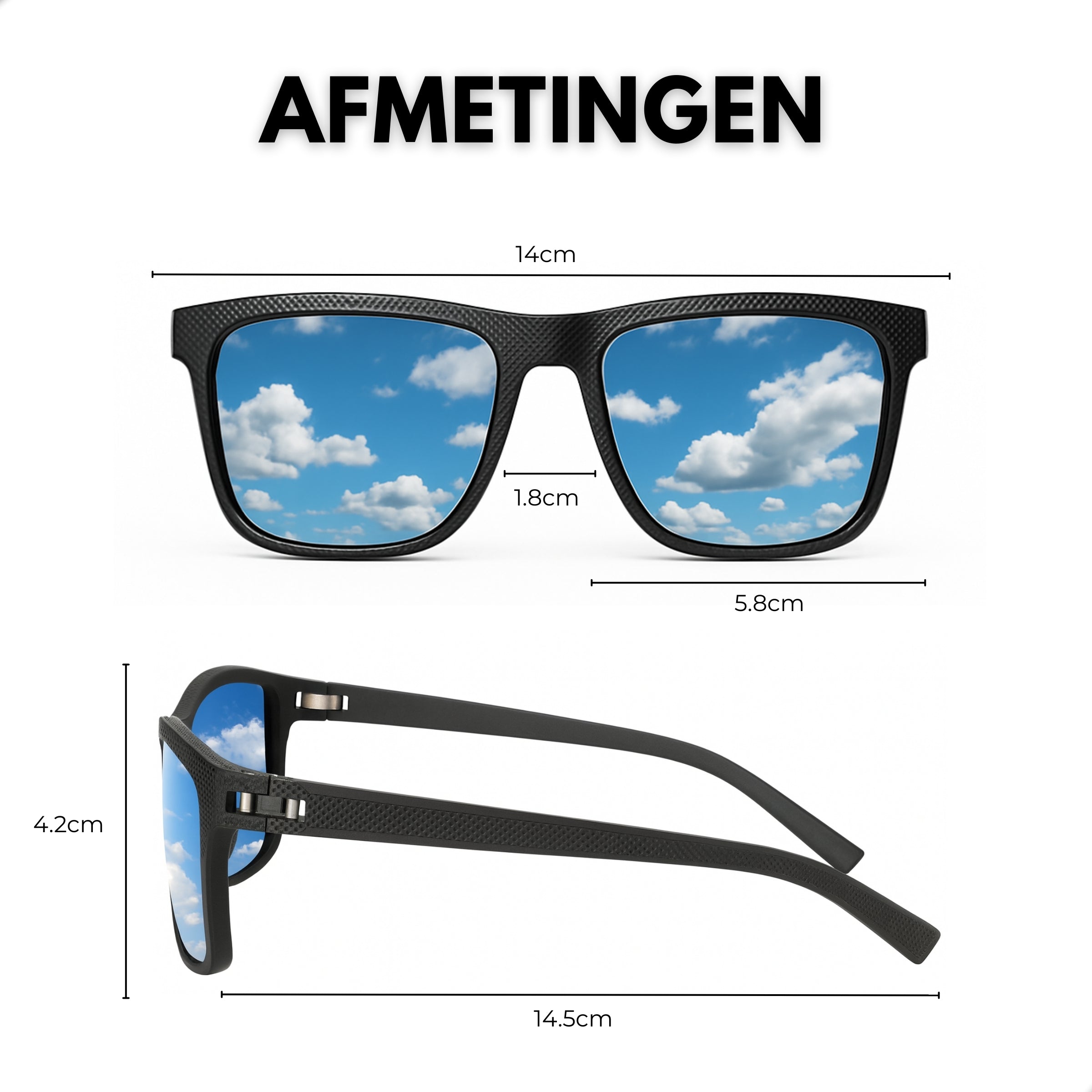 Boncy® Skyline Zonnebrillen | 3-Pack