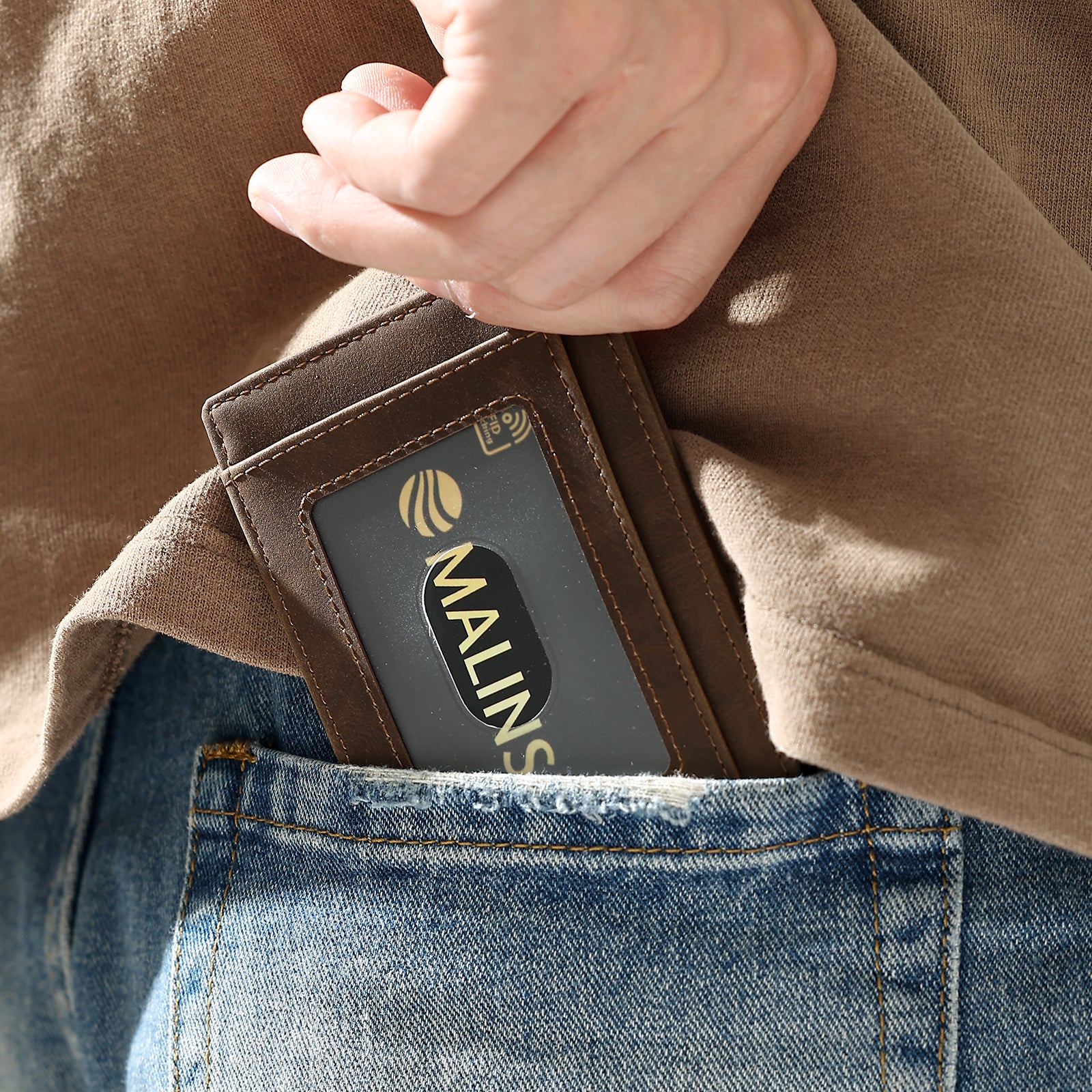 Pasjeshouder Heren | Bruin