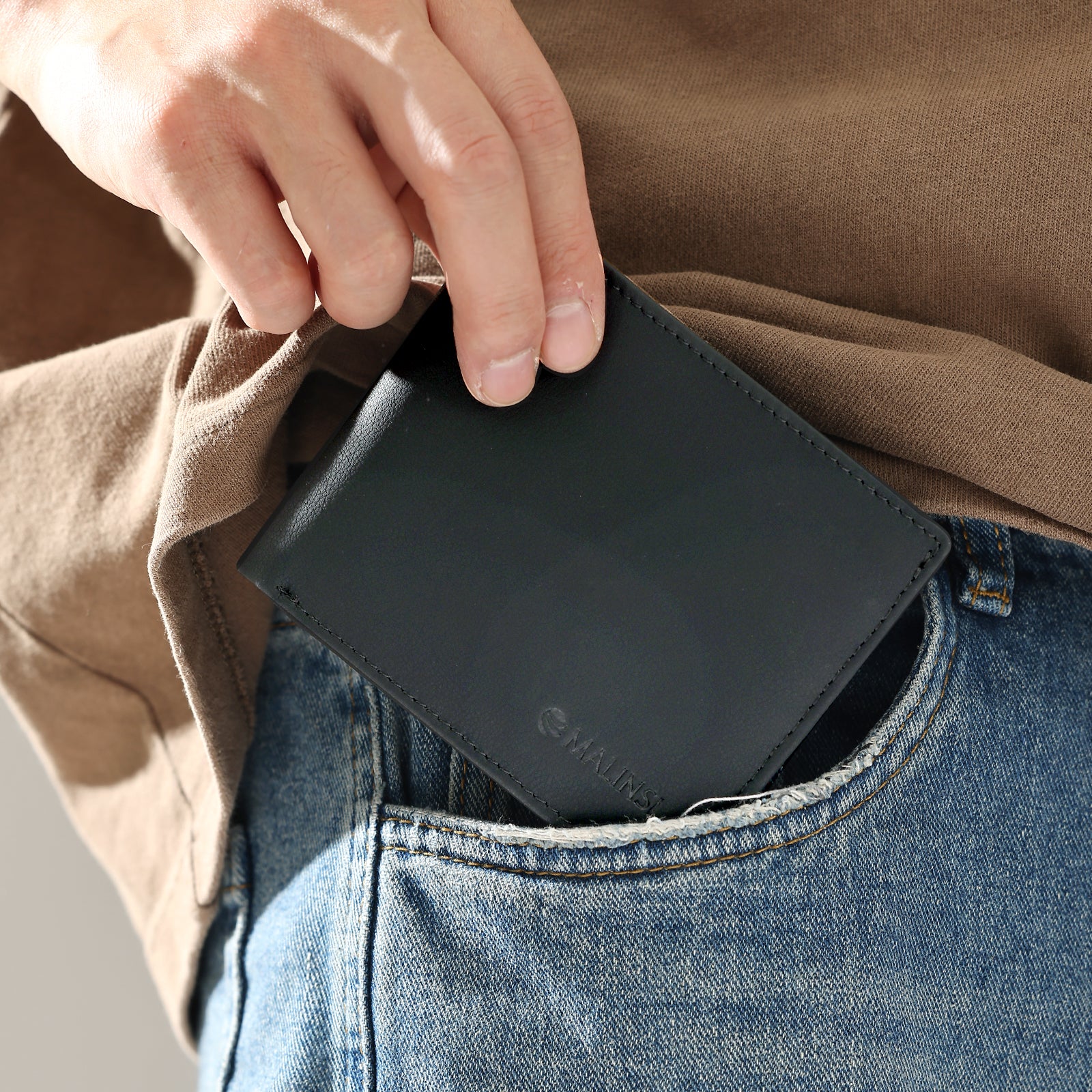 Portemonnee Heren | Zwart Billfold