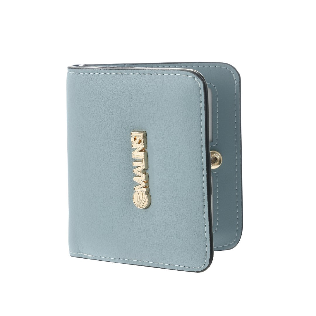 Portemonnee Dames | Blauw Billfold Compact