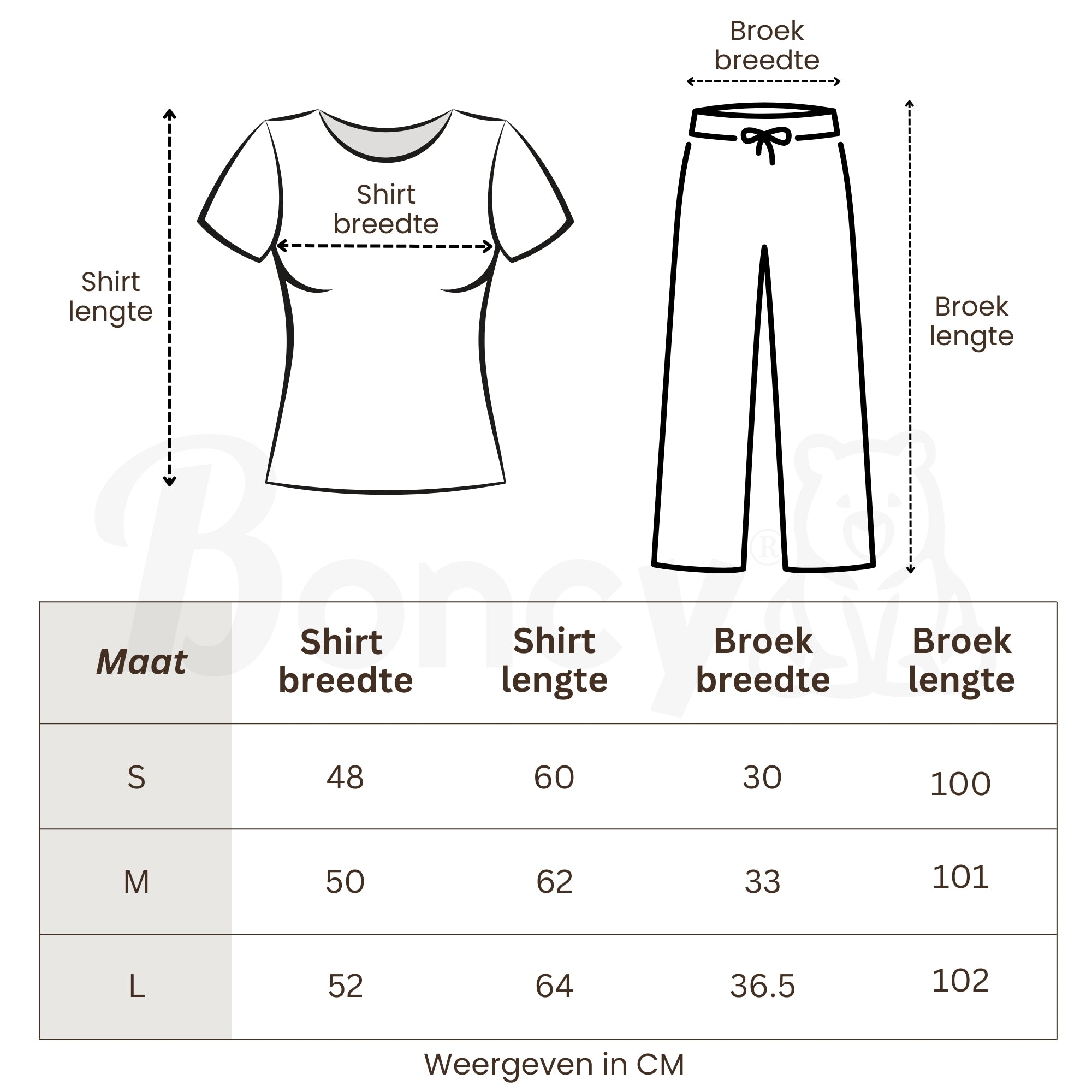 Pyjama Set Dames | Hartjes & Vlinders