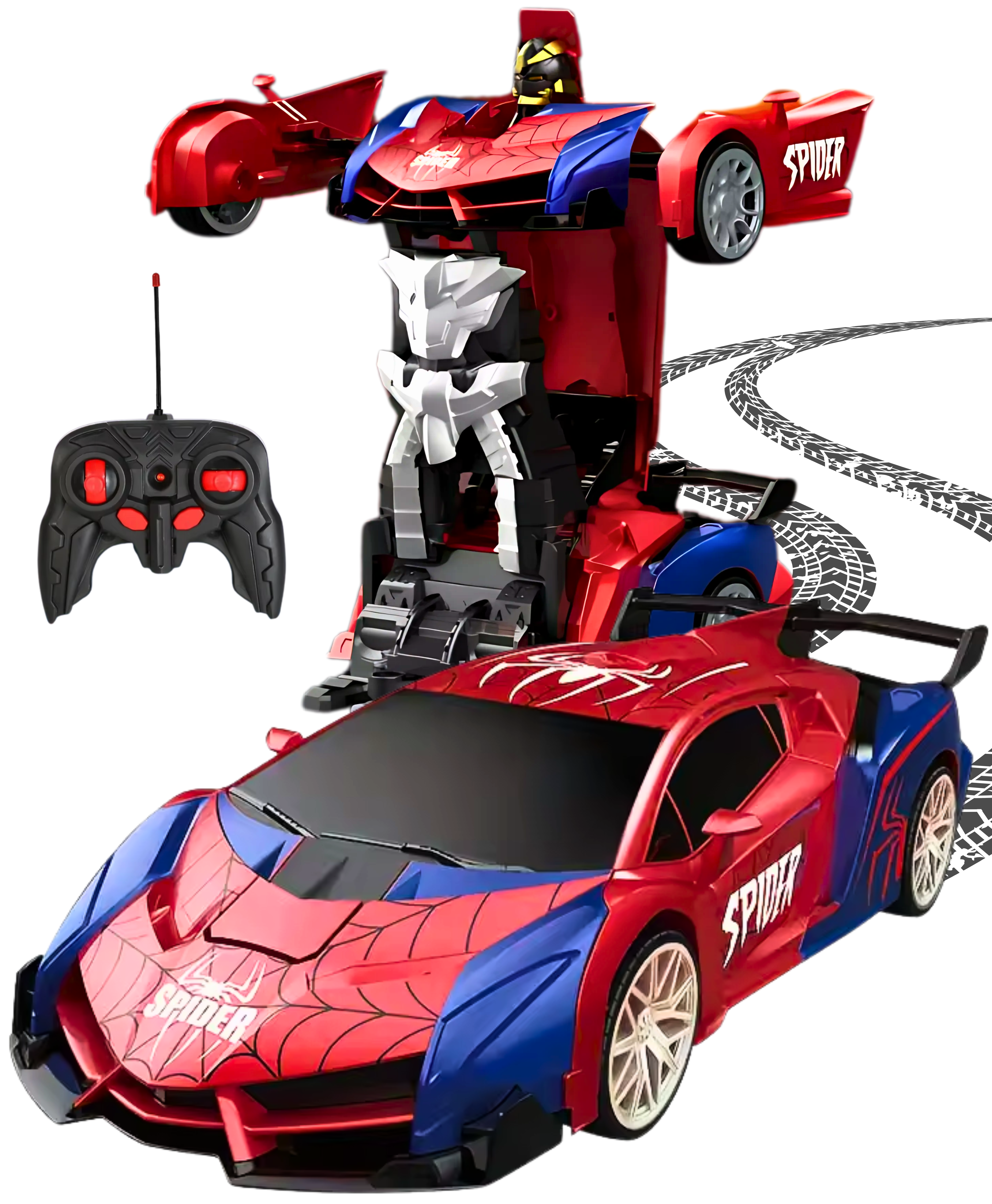 Bestuurbare Transformer Auto | Spider