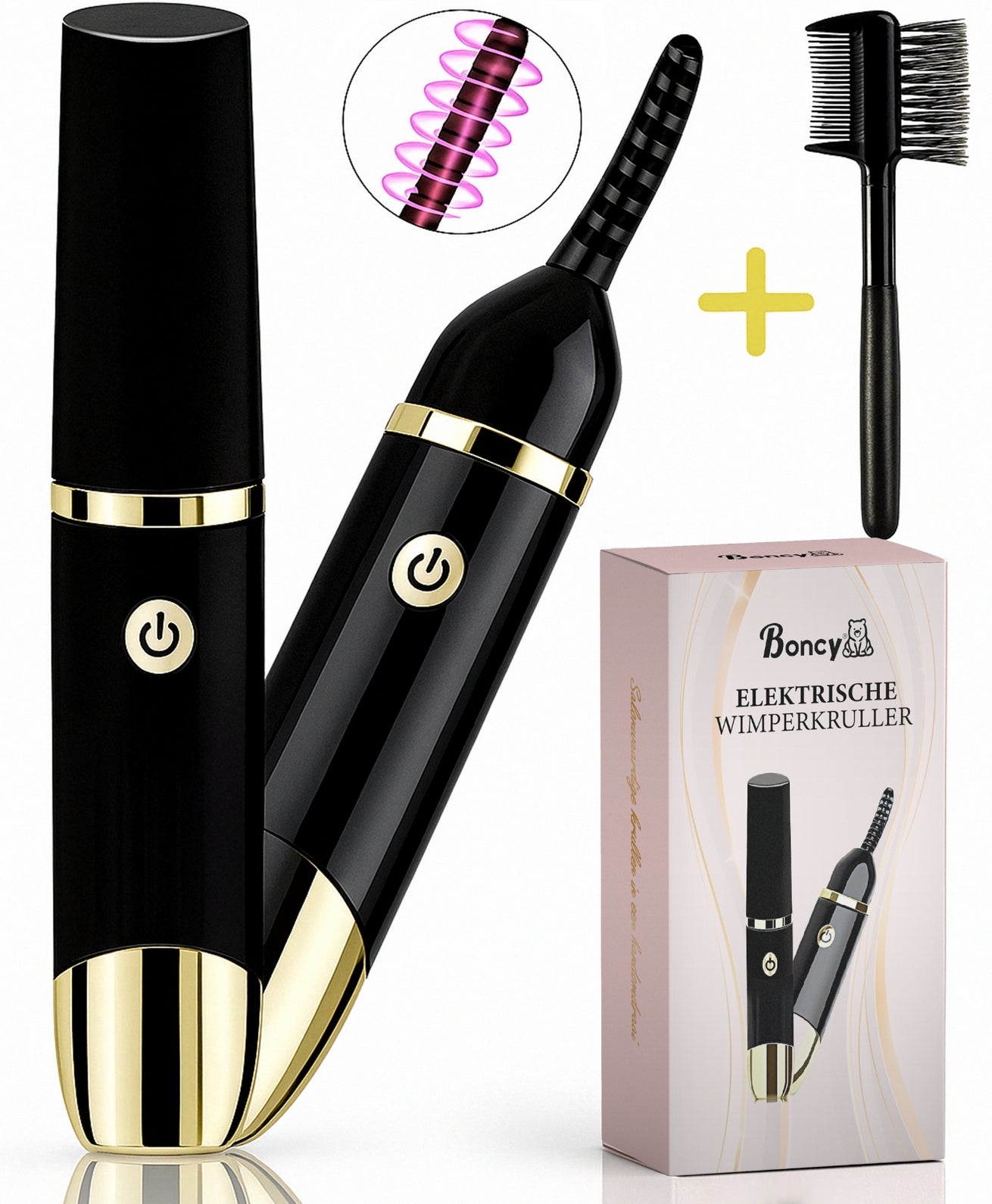 Boncy® Elektrische Wimperkruller Set