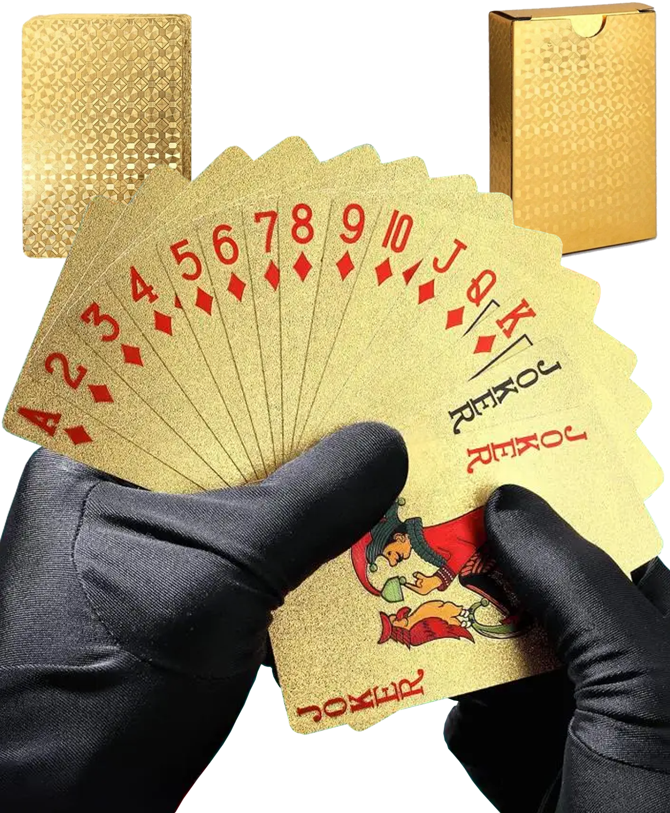 Luxe Speelkaarten | Goud | 100% Waterdicht