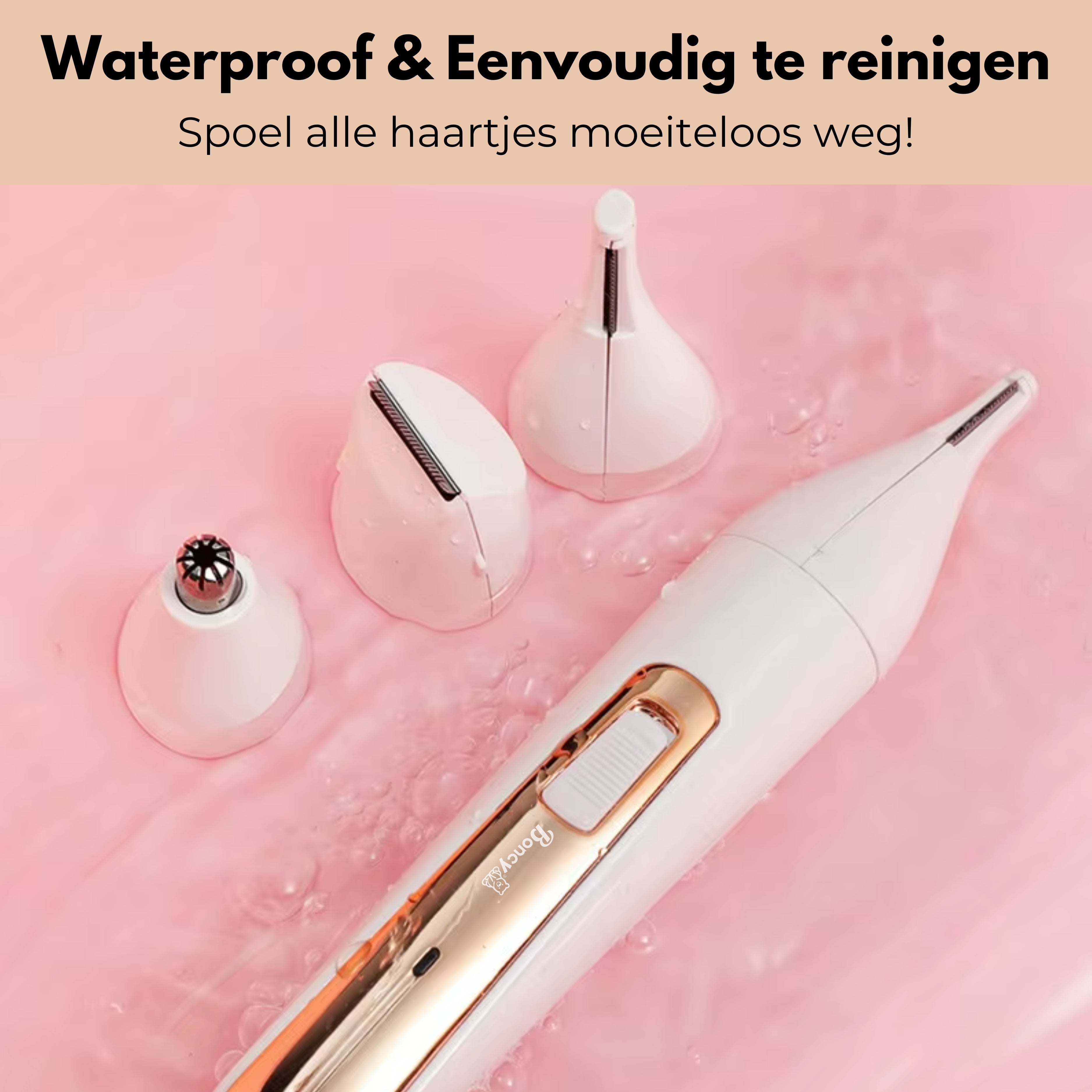 Boncy® Ladyshave 4 in 1 Haar Trimmer