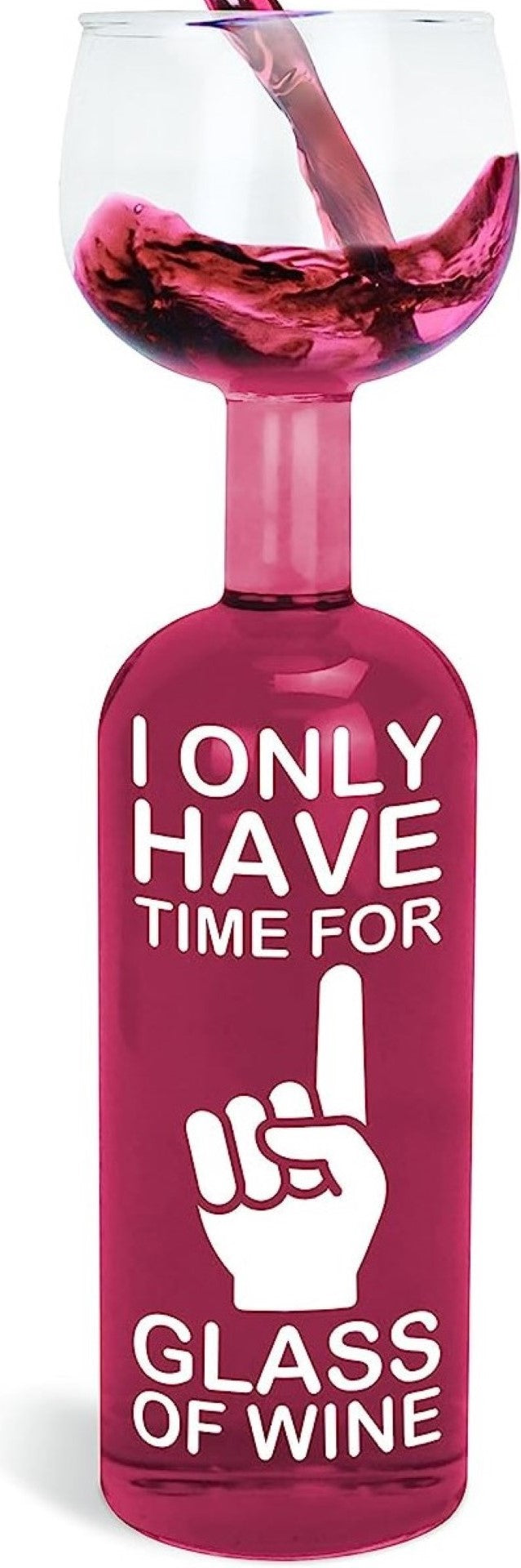 Wijnfles-glas | Only One Glass | 750ml