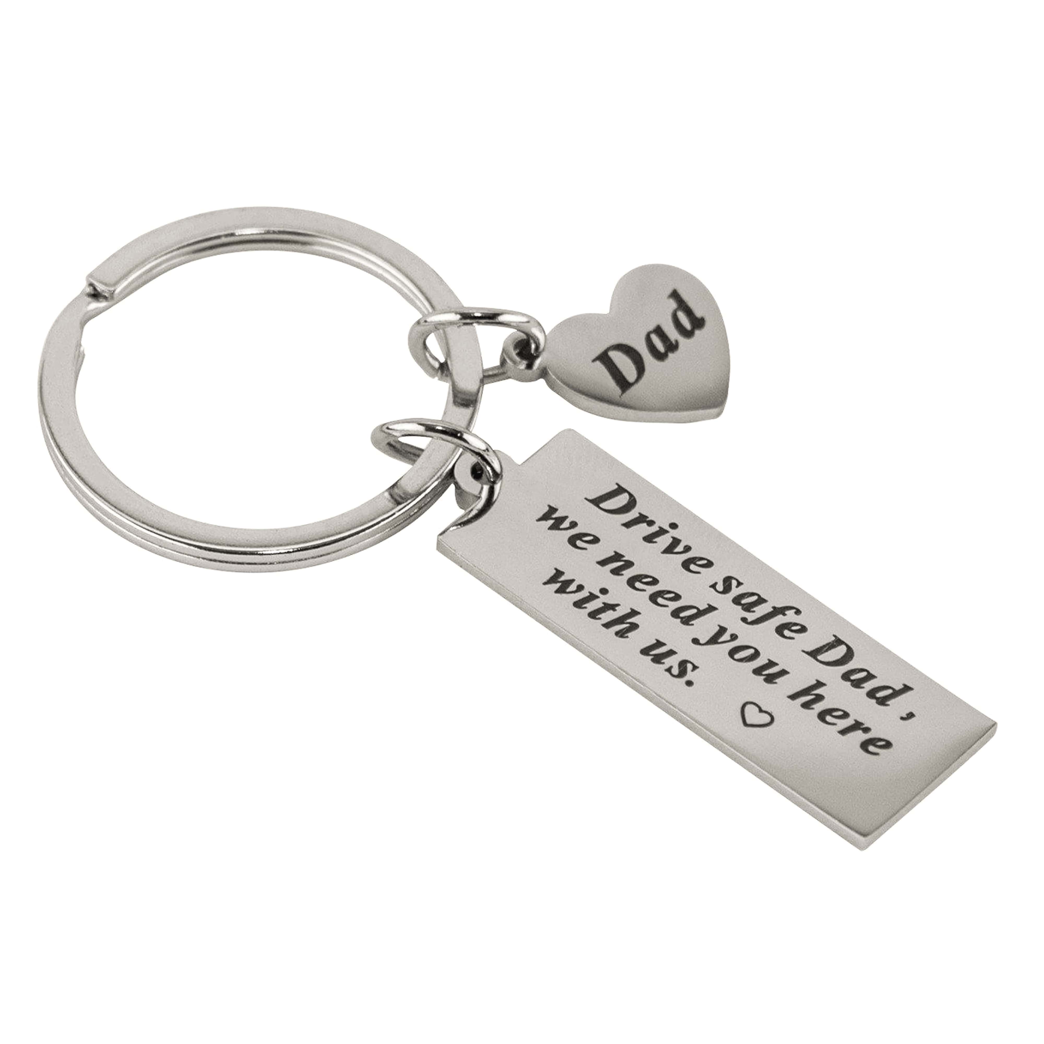 Drive Safe Dad | Sleutelhanger Vader Cadeauplek