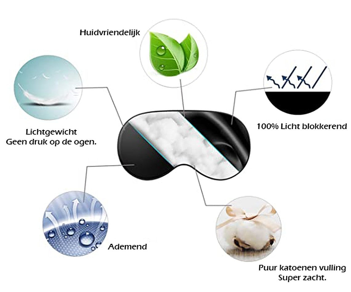 slaapmasker met details | cadeauplek