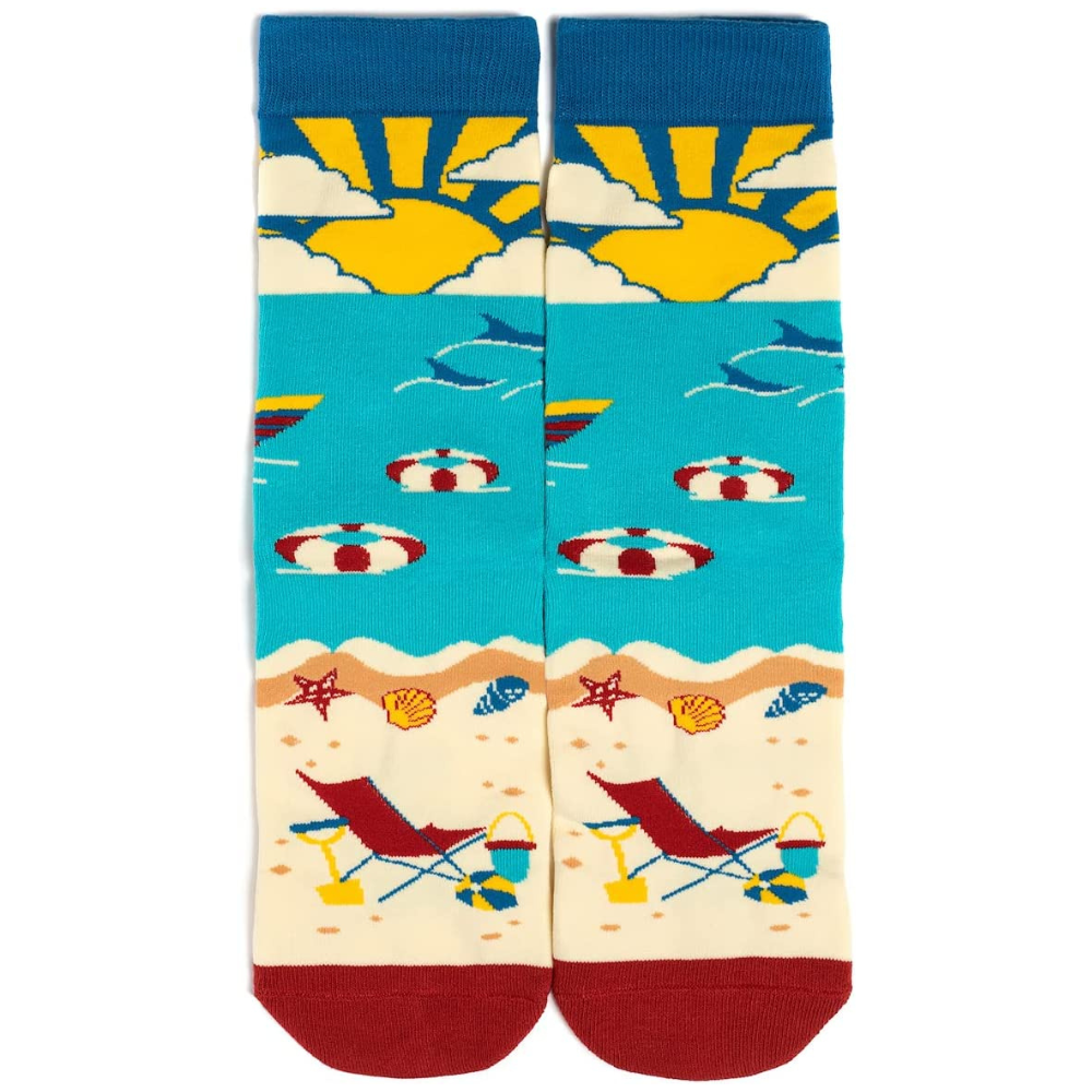 Grappige Sokken | I'd Rather Be | Beach