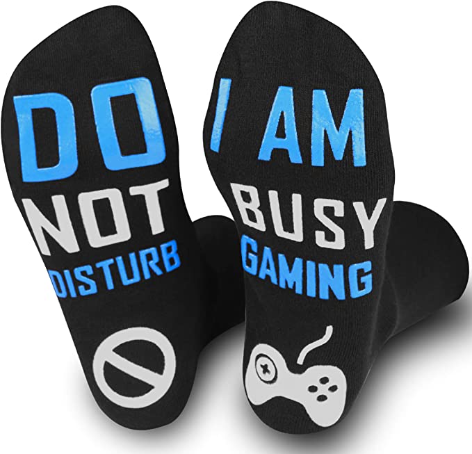 Grappige Sokken | Do not disturb, i am busy gaming