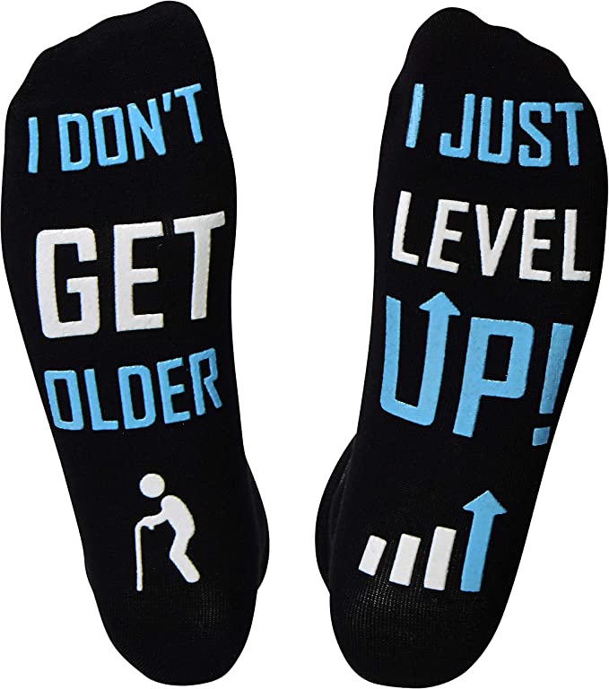 Grappige Sokken | I don't get older, i just level up