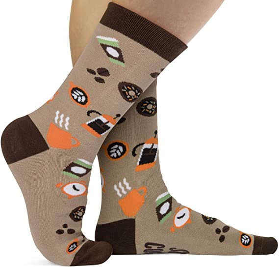 grappige sokken, bring me some coffee aan voeten | cadeauplek