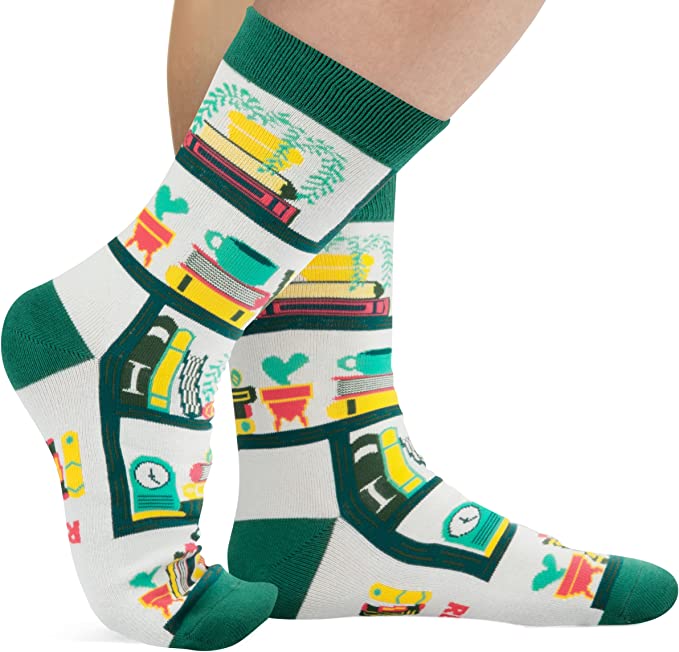 Grappige Sokken | I'd Rather Be | Reading