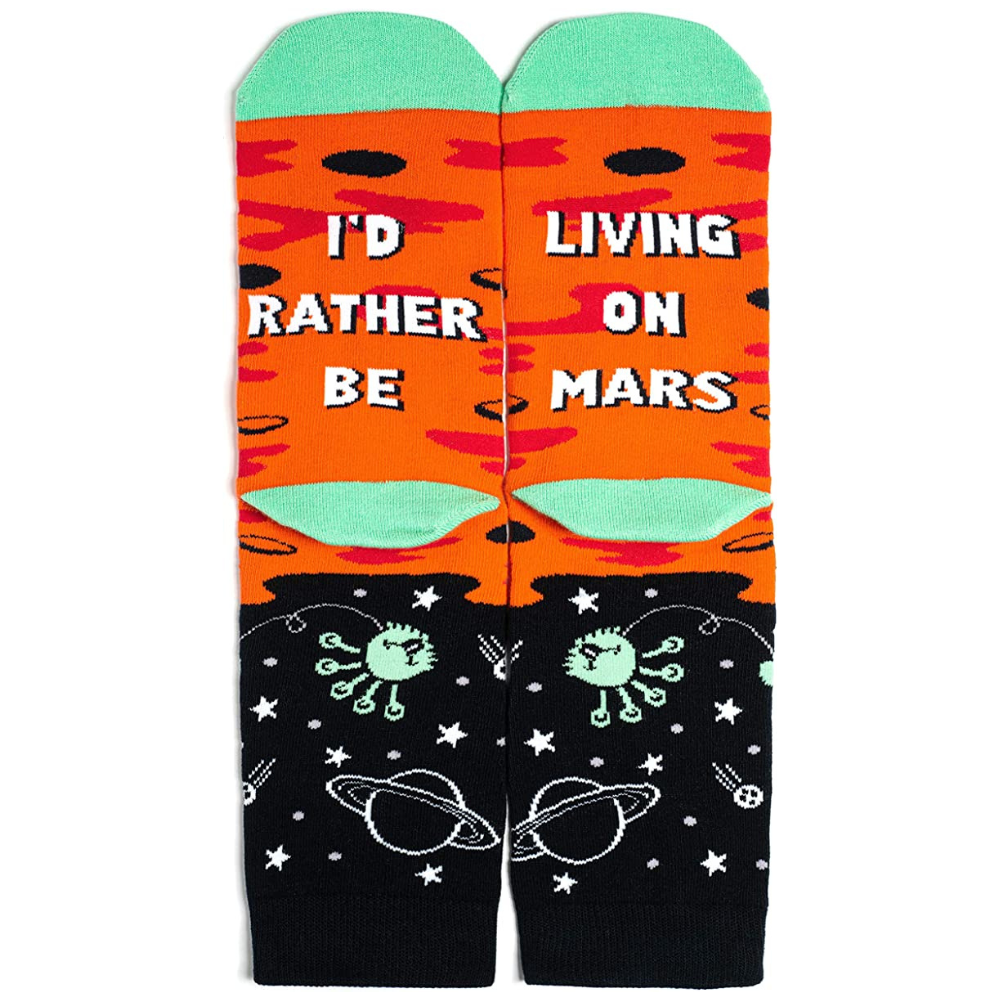 Grappige Sokken | I'd Rather Be | Mars