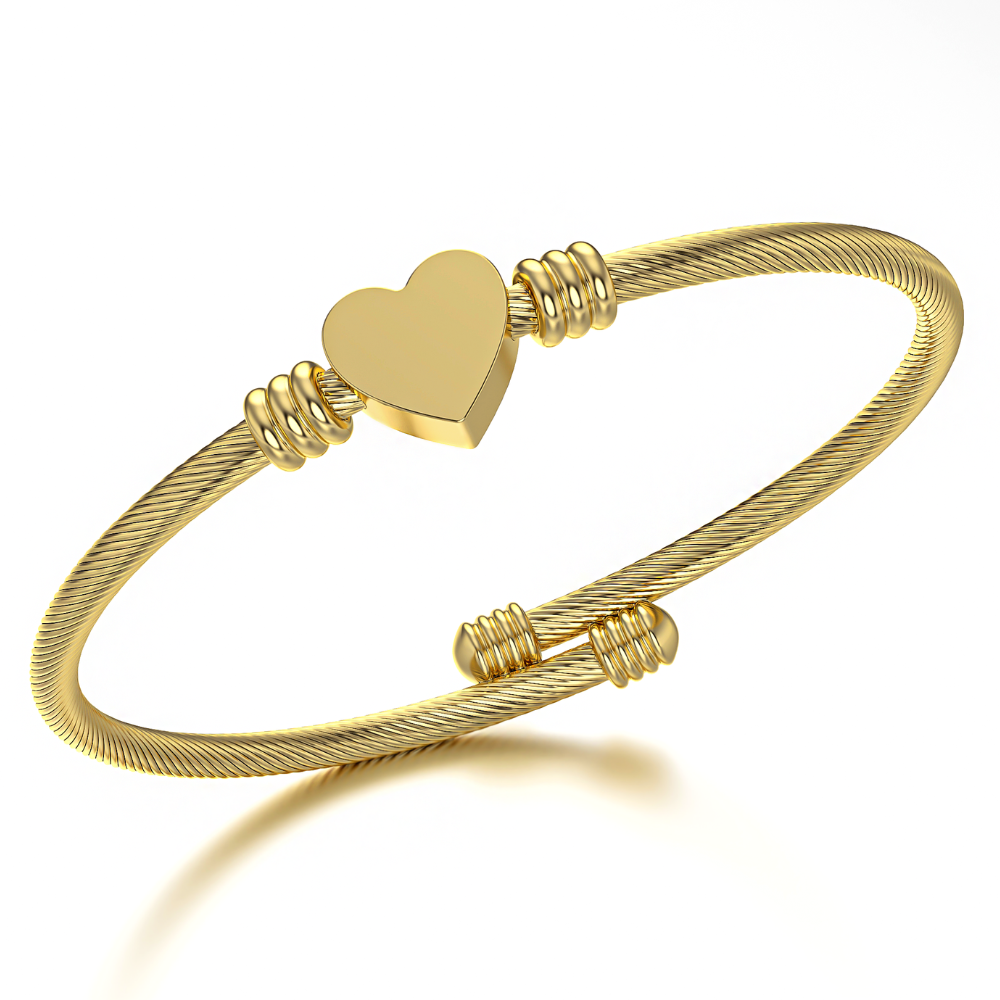 Hart Armband | Goud