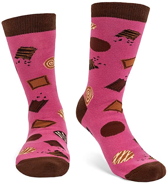 grappige sokken, bring me some chocolate | cadeauplek