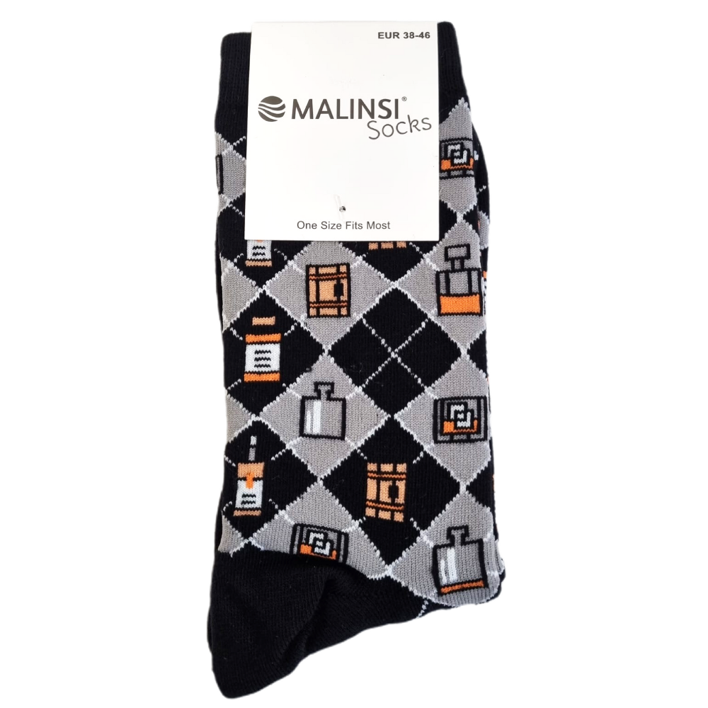 Grappige Sokken | I'd Rather Be | Whiskey