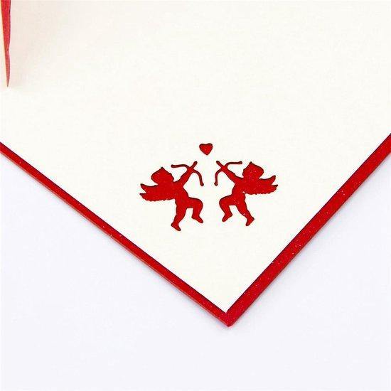3D Pop-up Wenskaart Cupido Detail | Cadeauplek