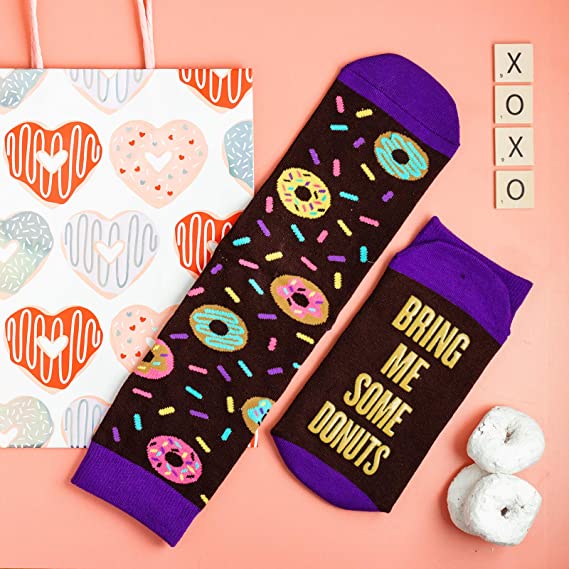 grappige sokken, bring me some donuts | cadeauplek