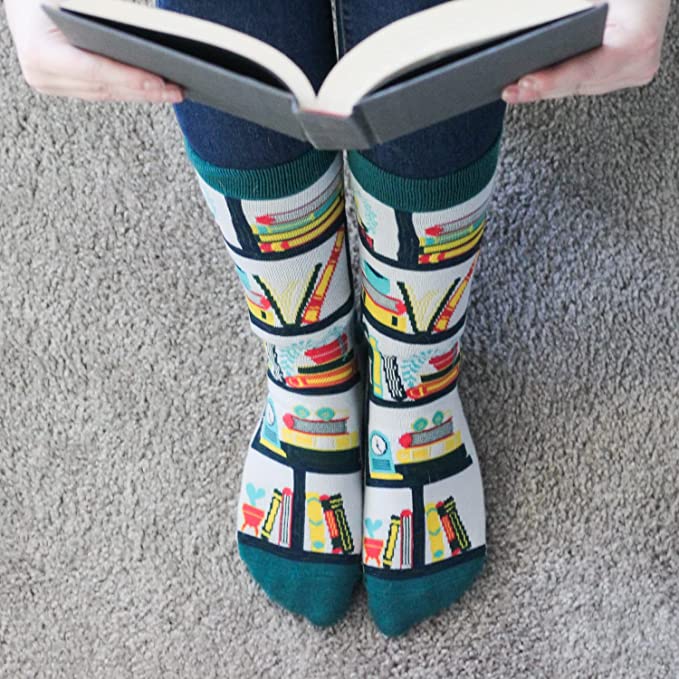 Grappige Sokken | I'd Rather Be | Reading