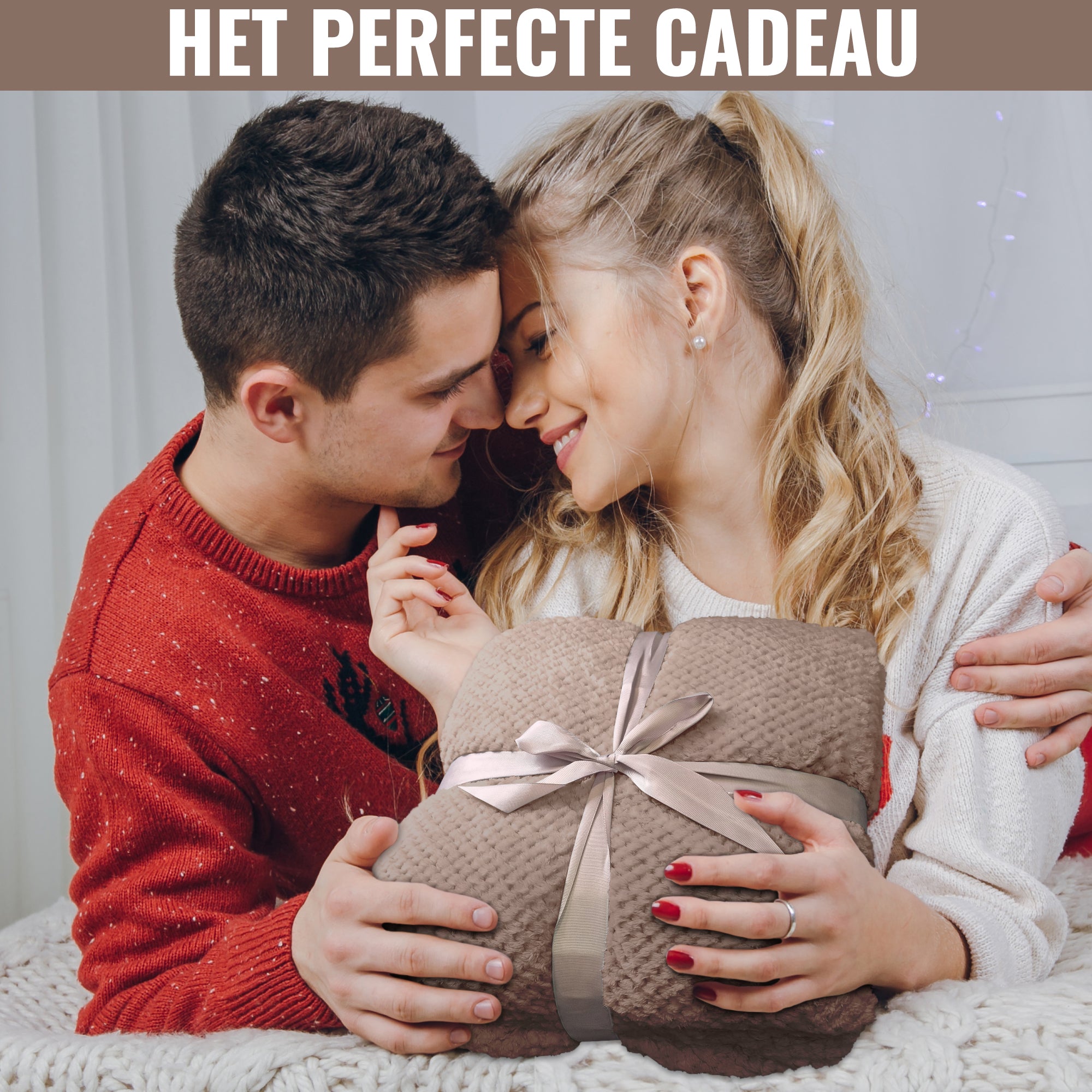 Zachte Fleece Deken | Beige