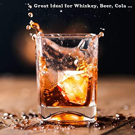 Diamant-Vormige IJsblokjes In Glas | Cadeauplek.nl