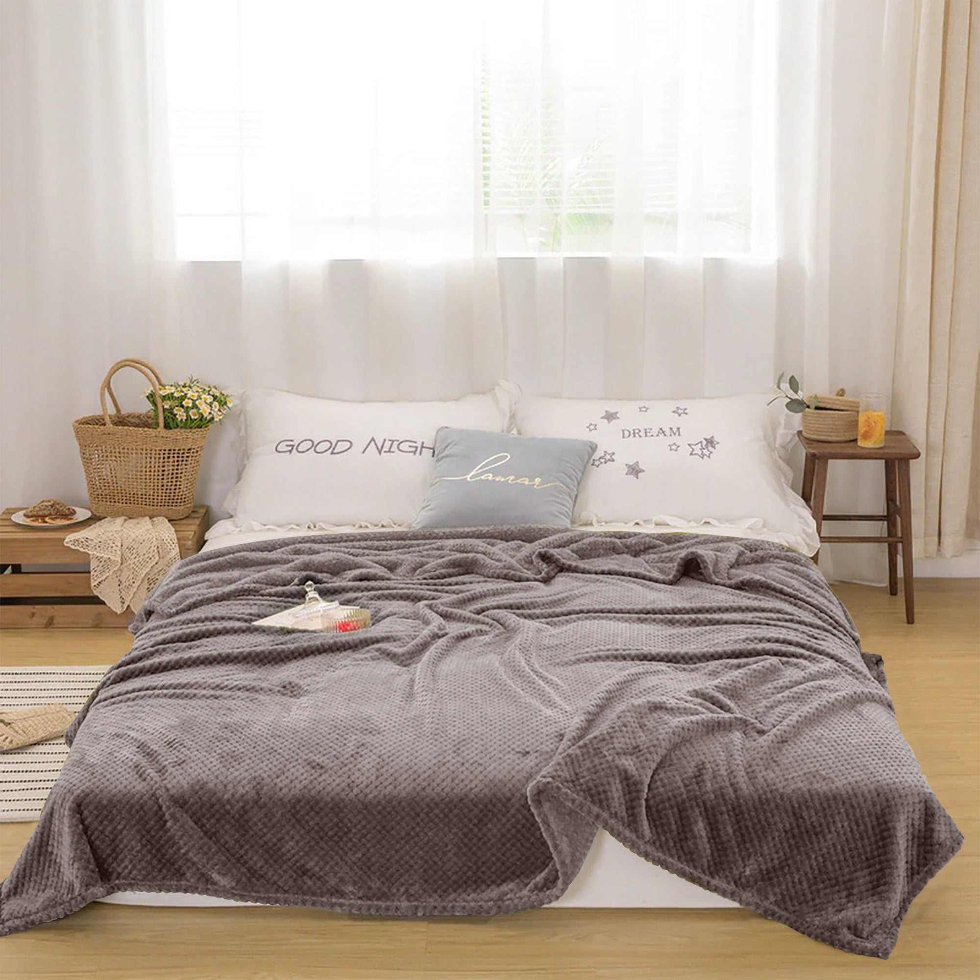 Zachte Fleece Deken | Beige