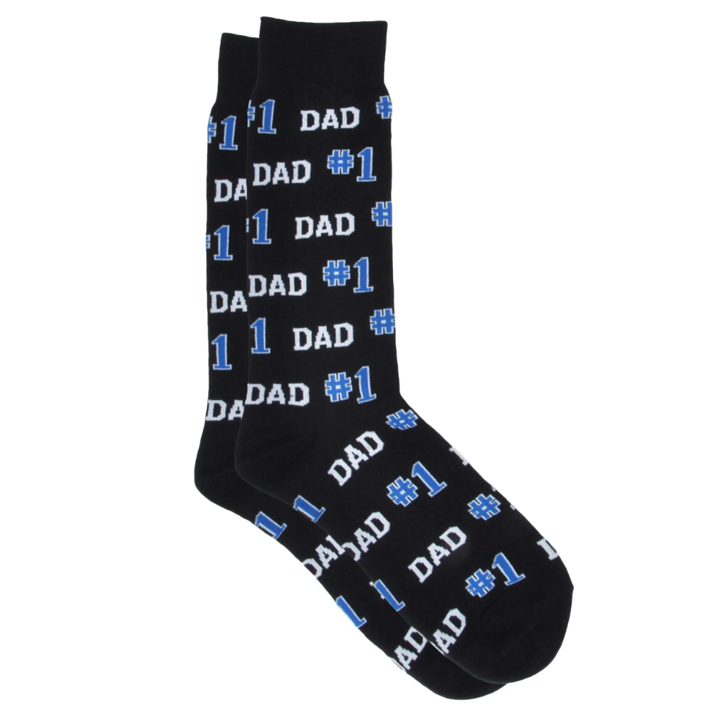Grappige sokken heren, #1 dad | cadeauplek