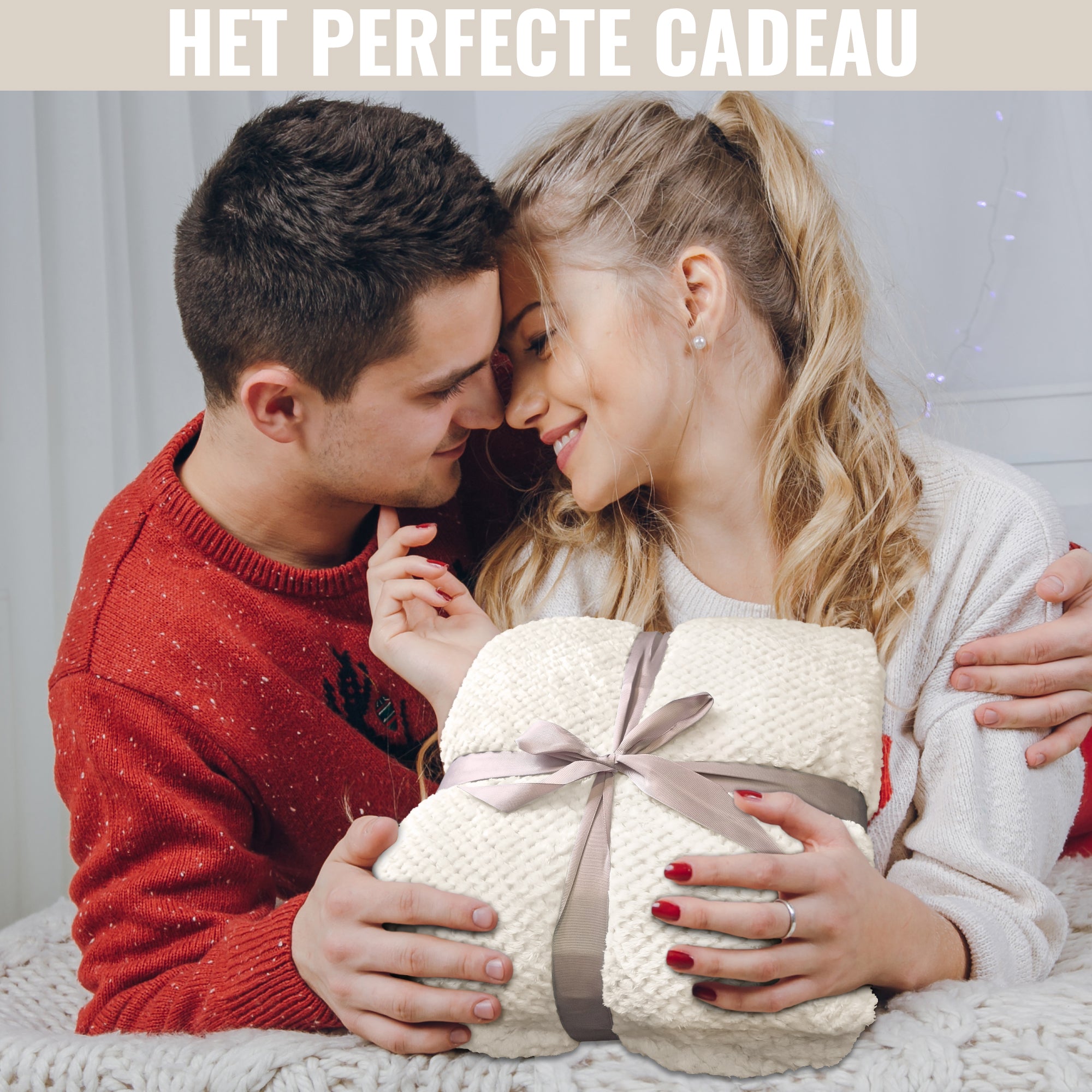 Zachte Fleece Deken | Wit