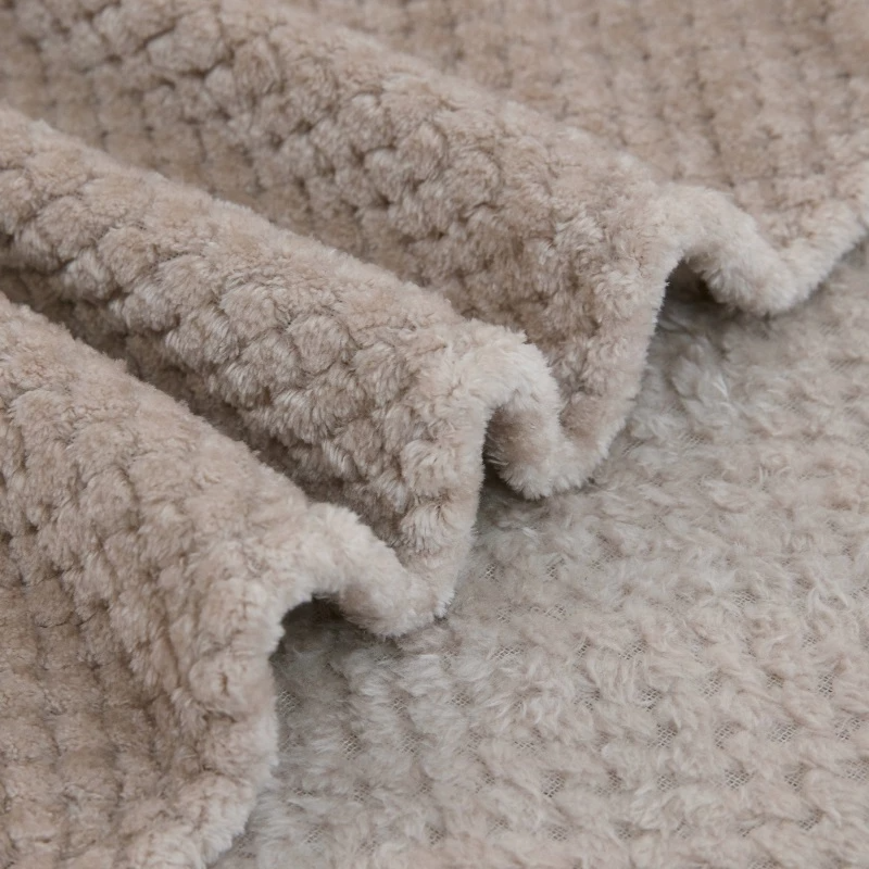 malinsi beige fleece deken | Cadeauplek
