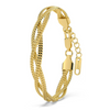 Malinsi® Armband Dames | Triplet Chain | Goud