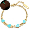 Malinsi® Armband Dames | Glow Up | Goud
