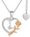 Ketting Dames | RoseFly | Zilver Compleet RVS