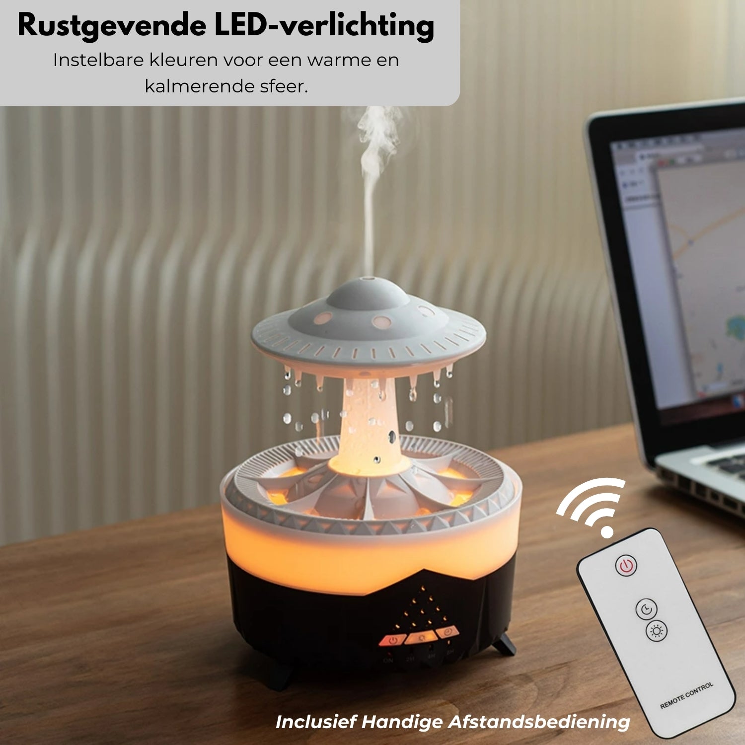 Boncy® Raindrop-Ufo Aroma Diffuser