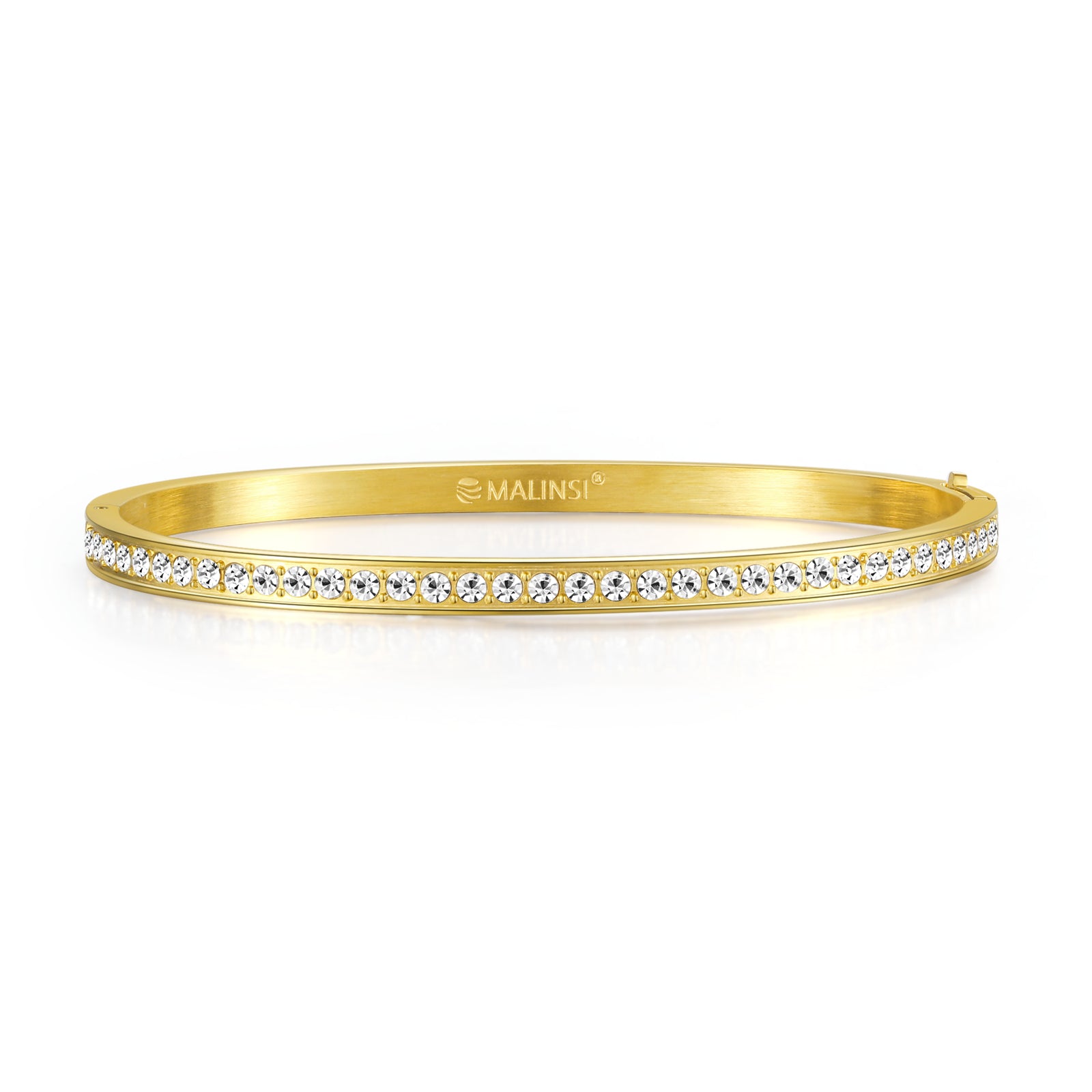 Armband Dames | Goud 18K plated RVS | Zirkonia