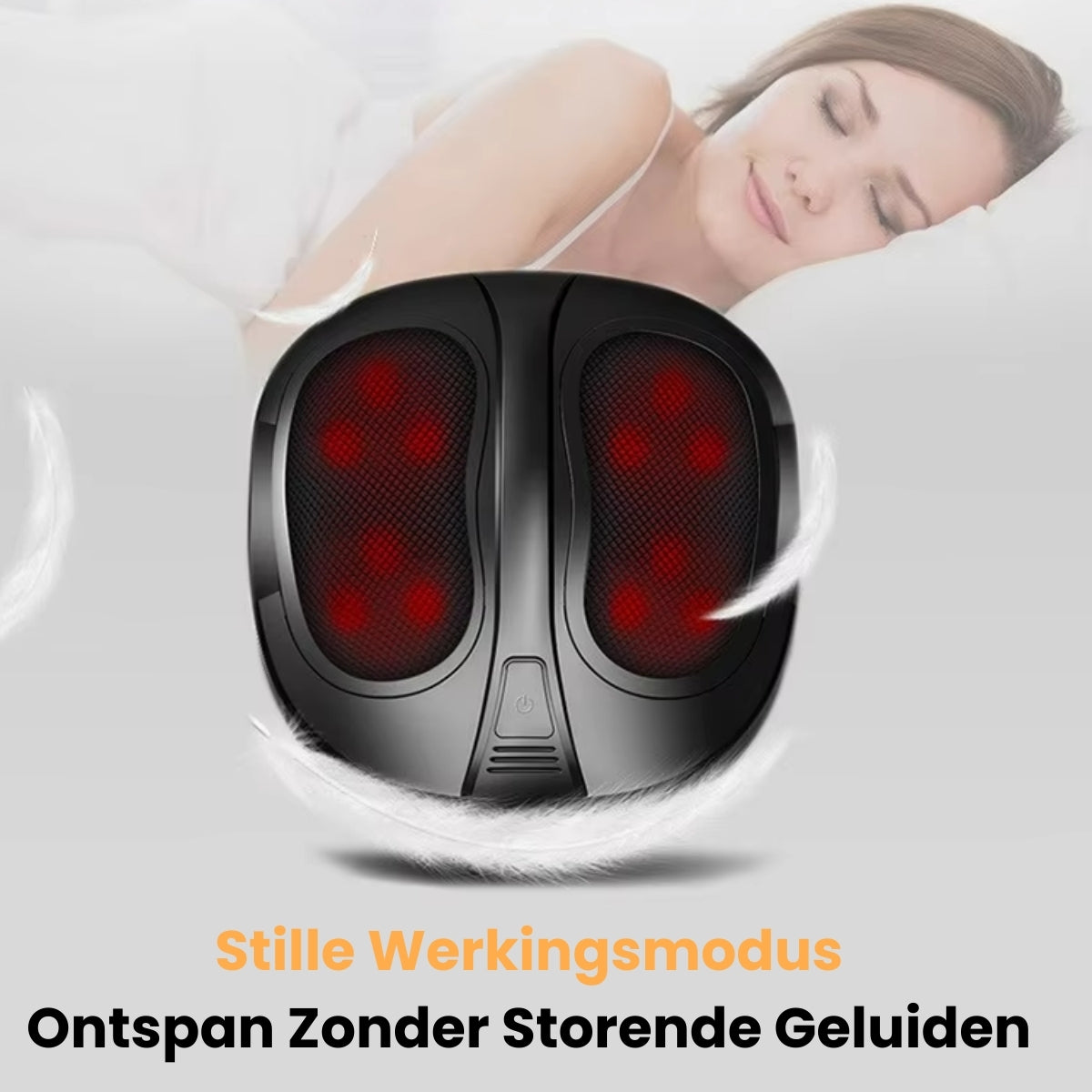 Luxe Voetmassager Met Verwarmingsfunctie