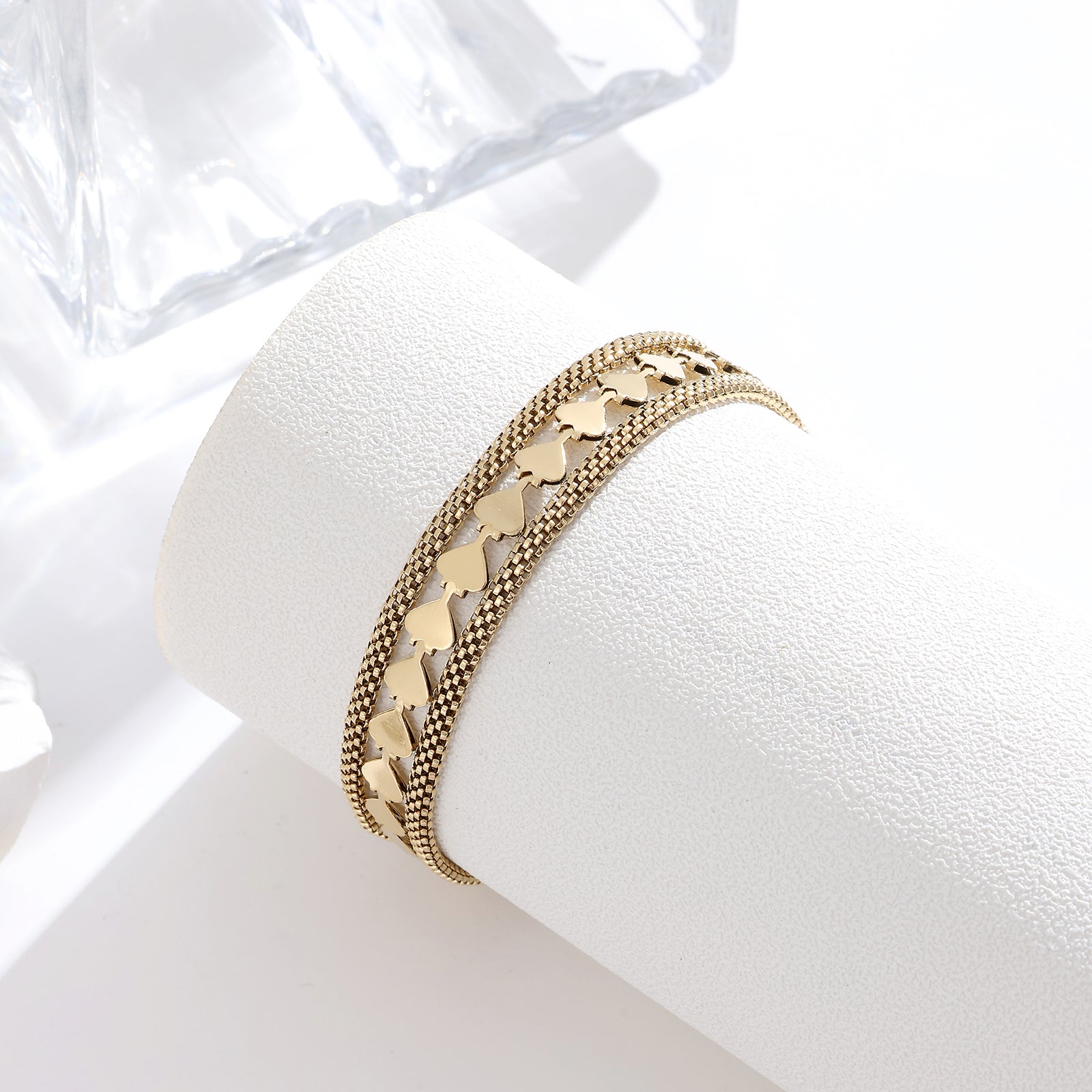 Armband Dames Hart | Goud 18K Plating