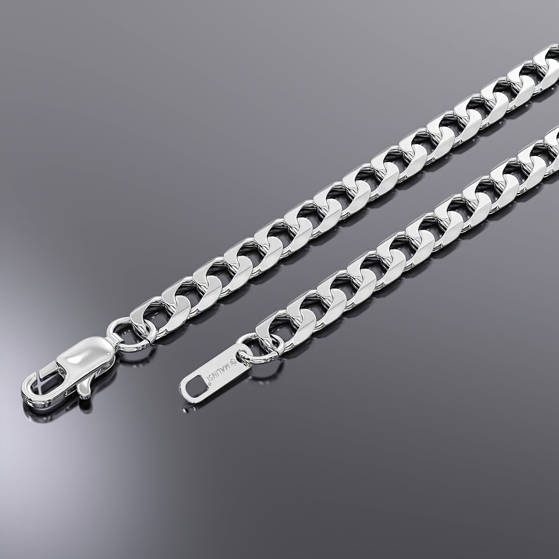 Cuban Link Armband | Compleet RVS 6mm | Zilver