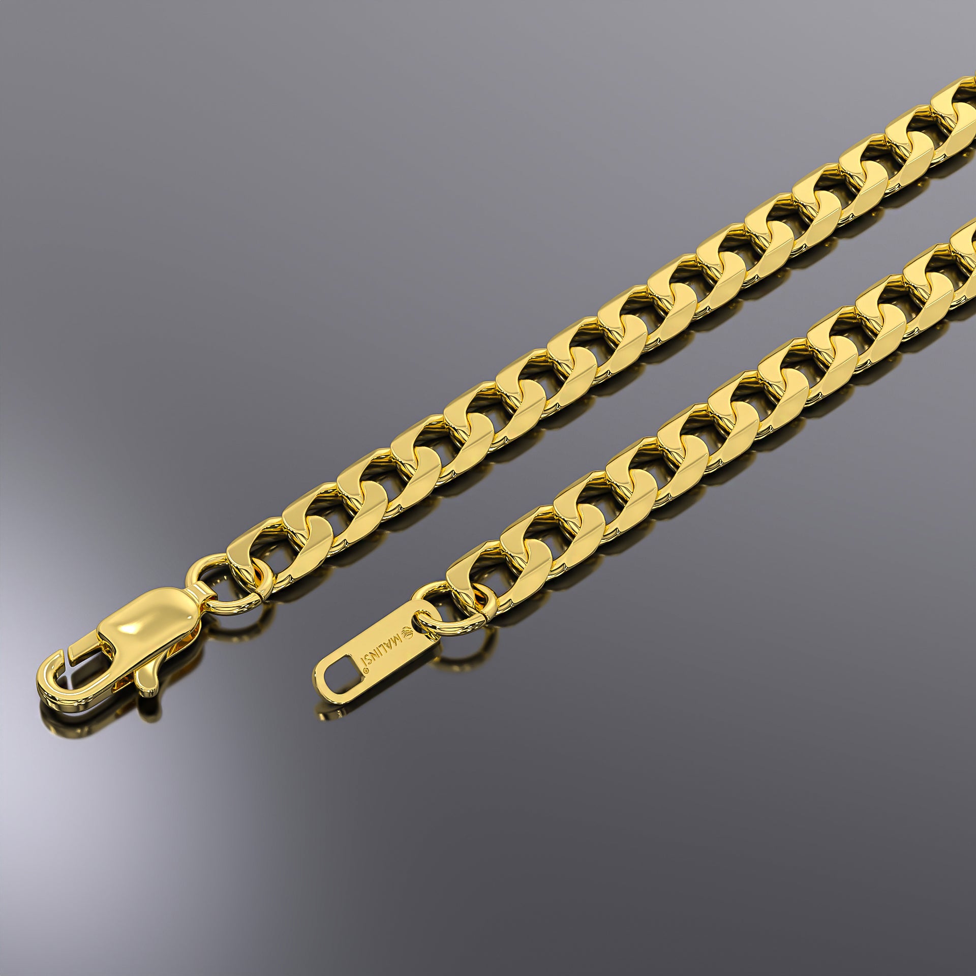 Cuban Link Armband | Compleet RVS 6mm | Goud