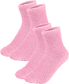 Fluffy Sokken | Licht Roze 2-Pack