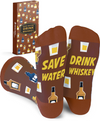 Grappige Sokken | Save Water Drink Whiskey