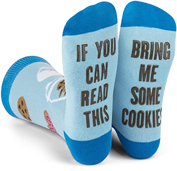 grappige sokken, bring me some cookies | cadeauplek
