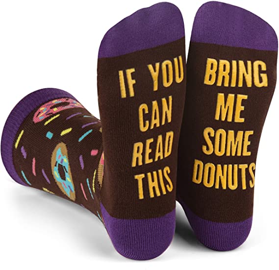 grappige sokken, bring me some donuts | cadeauplek