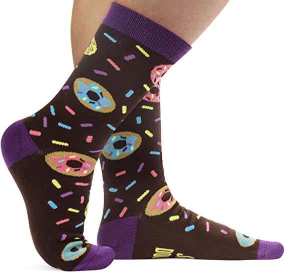 grappige sokken, bring me some donuts aan voeten | cadeauplek