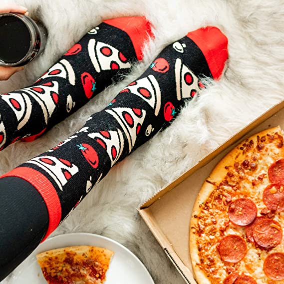 grappige sokken, bring me some pizza aan voeten | cadeauplek