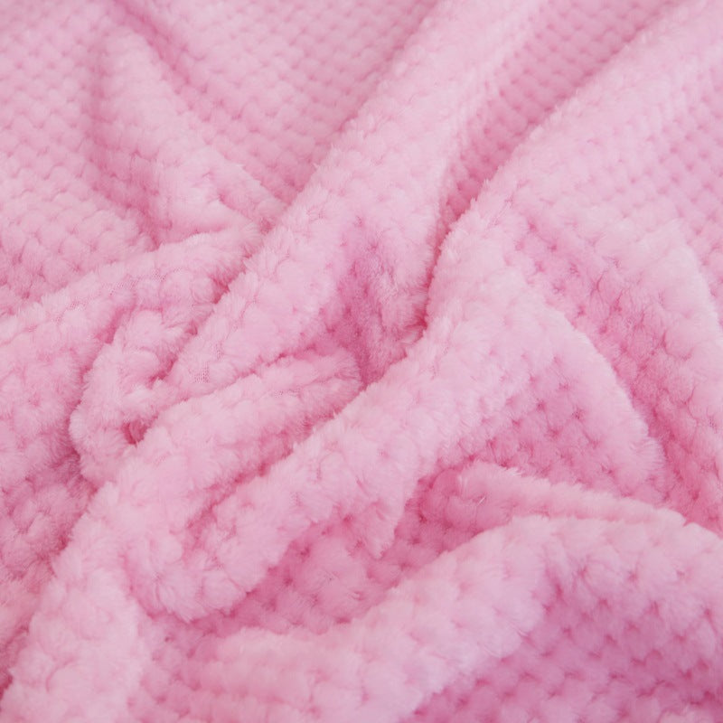fleece deken roze | cadeauplek