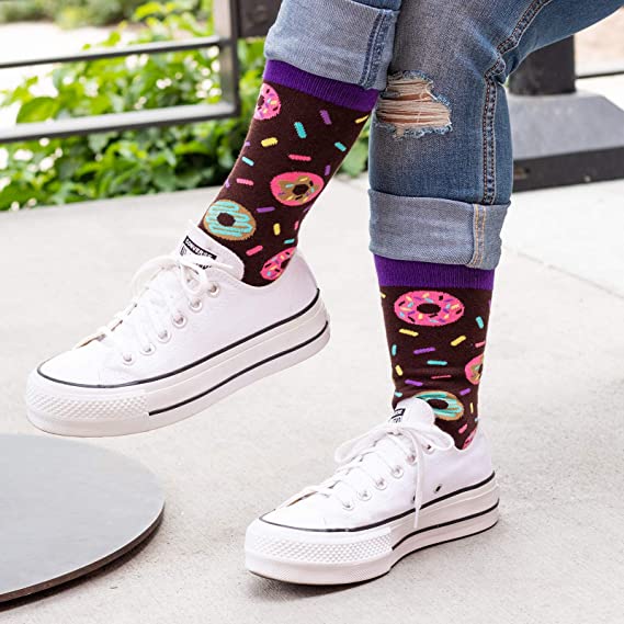 grappige sokken, bring me some donuts in schoenen | cadeauplek