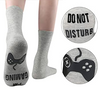Grappige sokken, i'm gaming, grijs, details | Cadeauplek